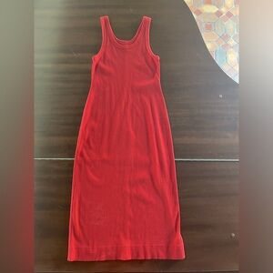 Everlane Ribbed Midi Tank Dress